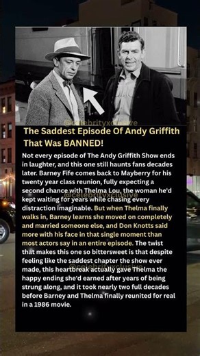 The Saddest Episode Of Andy Griffith That Was BANNED! #shorts