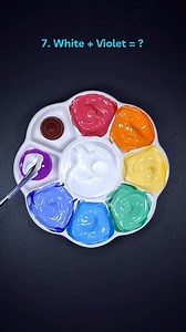 White VS all Color = ? #colormixing #shots #colorzara | No Vu