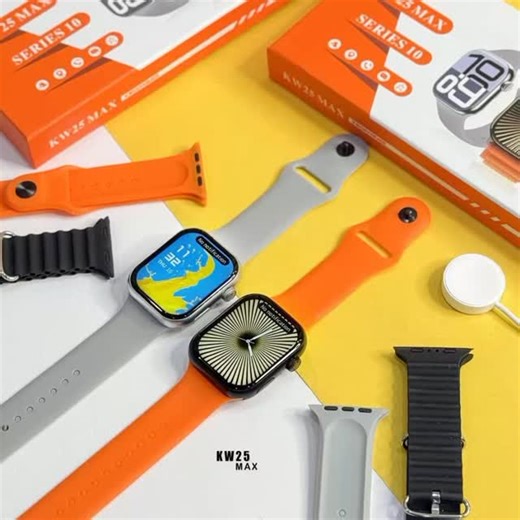 Rich Mart on Instagram: "⌚ Keqiwear KW25 Max Smart Watch – HD Display (With 3 Straps) Upgrade your lifestyle with a stylish & feature-packed smartwatch! 💫 📌 Model: KEQIWEAR KW25 MAX 🎨 Color: Will be chosen RANDOMLY 🖥 Display: Full HD AMOLED Touch Screen 🏃 Fitness Modes: Multiple Sports & Workout Modes 🔋 Battery Life: Long-lasting for daily use 📱 Compatibility: Android & iOS ✨ Smart Features: ✔ Call & App Notifications ✔ Music Control ✔ Weather Updates ✔ Customizable Watch Faces 🪶 Design: