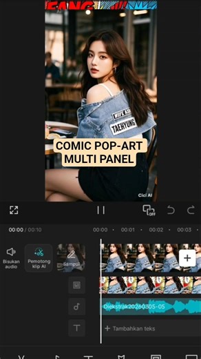 COMIC POP-ART MULTI PANEL