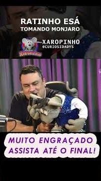 Xaropinho Discovers Ratinho's Mounjaro! #funny #xaropinho #ratinho #humor #shortjokes