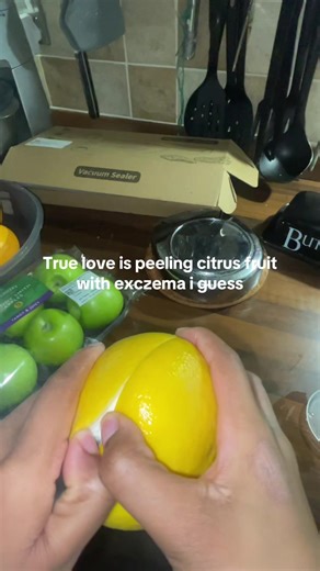 True Love: Peeling Citrus Fruit Together