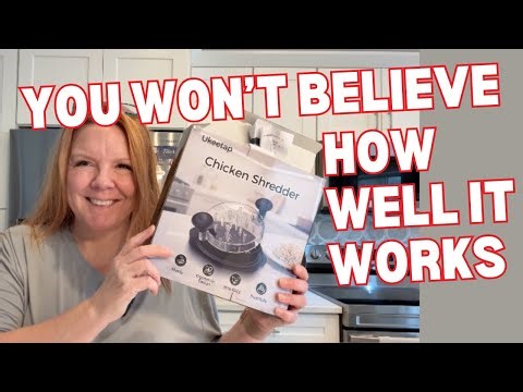 How I Shred Chicken in Seconds | 10″ Pro Chicken Shredder Tool