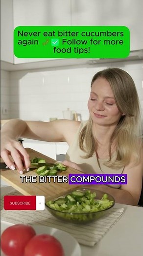 Fix Bitter Cucumbers with This Simple Salt Trick 🥒🧂
