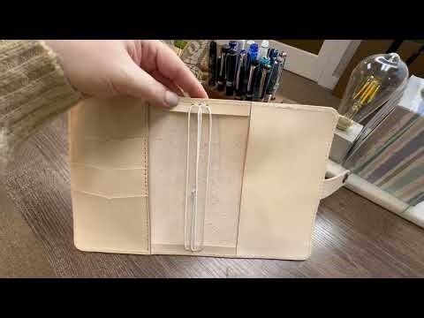 How to restring a Travelers's Notebook in under 5 minutes