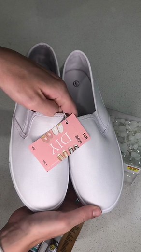 DIY Wedding Sneakers: Bedazzled & Personalized