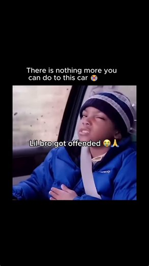 Gotcha bob on Instagram: "the 2005 movie Are We There Yet?, featuring actor Philip Bolden as the character Kevin. The clip and image are a popular internet meme with the sarcastic caption "Lil bro got offended". The humor lies in using casual internet slang to mock someone for being overly sensitive about something small. The original scene shows the child enduring a difficult road trip with Ice Cube's character. The image is widely used across social media platforms as a reaction image to descr
