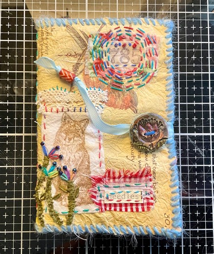 Handmade Needle Book - Etsy UK