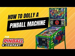 Pinball 101 #24 - How To Dolly A New In Box Stern Pinball Machine