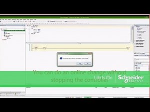 Performing a Ladder Online Change in SoMachine | Schneider Electric Support
