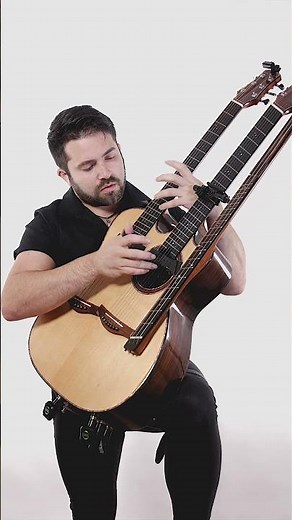 Hysteria (Muse) on Triple Neck Guitar #guitar #fingerstyle