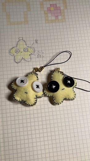 フェルトで作る可愛いキーホルダー