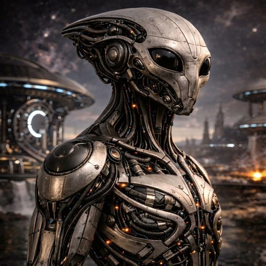 #alien #cyborg #psytrance #psychedelictrance #extraterrestrial #sentientai
