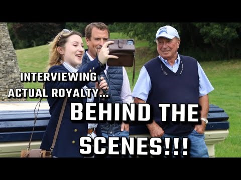 GATCOMBE MEDIA DAY! Captain Mark Phillips & Peter Philips at the Magic Millions Festival of BE!