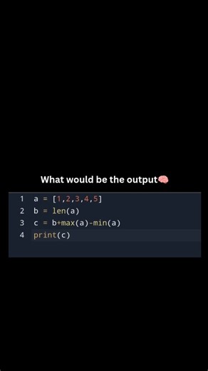 ERROR NOW | Comment the answer.. #Python #PythonProgramming #LearnPython #Coding #CodingLife #CodeNewbie #Programmer #Developer #CodeChallenge... | Instagram