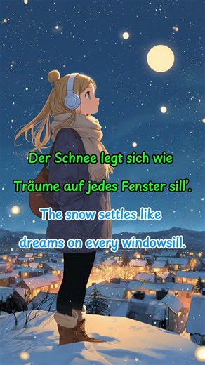 Motivation Winter – German Songs for Beginners (A1–B1)🇩🇪 | Lina’s Chill Deutsch #deutschlernen