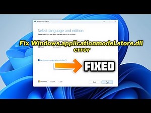 Fix Windows.applicationmodel.store.dll error | 2024