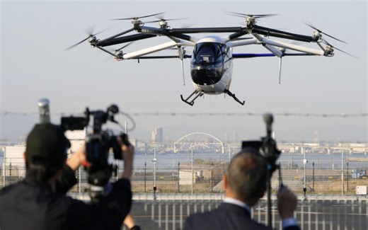 Japanese ‘Flying Car’ Makes Demo Flight At Expo 2025 Venue Ahead Of Opening