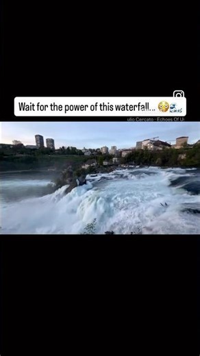 MUST visit 📍Rhine Falls (Schaffhausen, Switzerland) in 2026