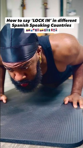 How to say ‘LOCK IN’ to n different Spanish accent 🇨🇴🇨🇺🇩🇴🇲🇽🇵🇦🇵🇷🇻🇪 #spanishlearning