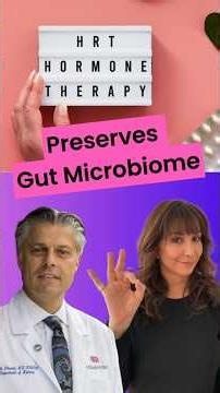 How HRT Helps Preserve the Gut Microbiome