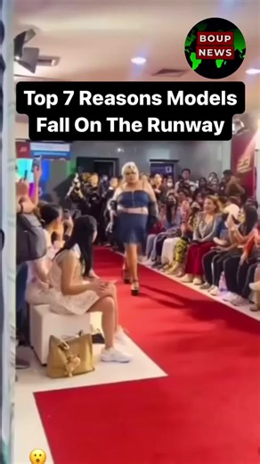 Model falls #falls #runway #nyfw #bestyjohnson