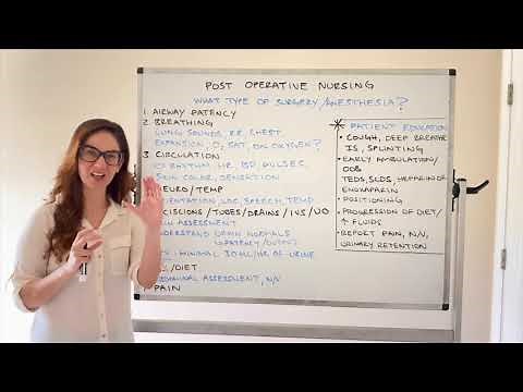 Post Operative Nursing