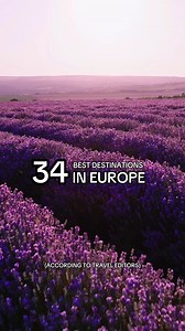 EUROPE'S BEST DESTINATIONS 🤩 Who hasn't dreamed of seeing Florence’s Renaissance art, Venice’s graceful canals, Paris’ endless magic, and the multilayered historical and cultural canvas of London? Here are 34 of the best places to visit in Europe in 2025, based on *your* dream trip. | Lonely Planet