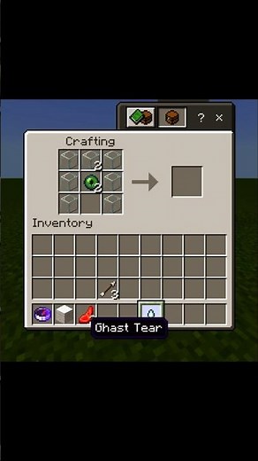 How To Craft An End Crystal In Minecraft! 💎⚡ #minecraft #shorts