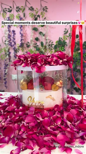 Cakes N Giggles by Agrawal's on Instagram: "Custom surprises made with love 💖 In frame : 1 kg fresh fruit cake To order/enquire : DM @cakes_n_giggles_indore or WhatsApp at 9981372979 Our location : 05 Prakash Apartment, Palsikar Colony Manik Bagh Road Near SBI Bank Indore 452007 [Cakes, Roka cakes, Birthday Cakes, Wedding cakes, Engagement cakes, Bride to Be Cakes, Bachelorette Cakes, Eggless Cakes, Customised Cakes, Pinterest Aesthetics, Pinterest Inspired Cakes, Chocolate Cake, Blueberry Cake