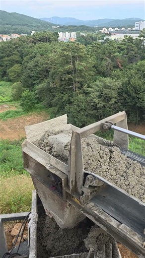 U형측구 drain (수로) Slipform Paver(dyke) 콘크리트기계타설