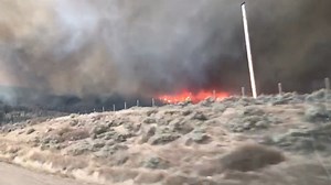 This video from October 21, 2020, was the final shot taken of C Lazy U Ranch as the staff raced off ranch. The fire roared over the ridge into C Lazy U Ranch. 💔 Please view our story to see the impact of the fire compared to the current state of the ranch. | C Lazy U Ranch