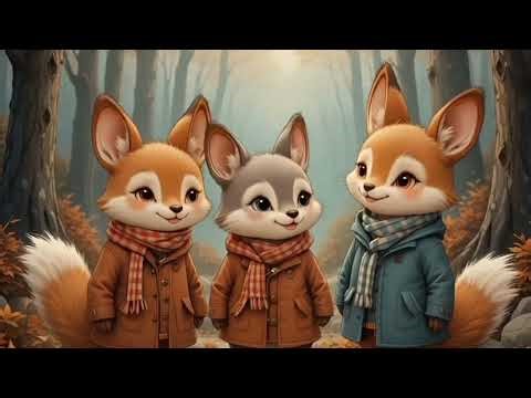 Forest sounds with woodland creatures. For sleep, naps and reading time 🌳🦌🐿️🦦