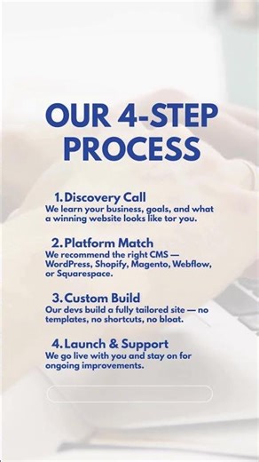 Custom CMS development services. #webdevelopment #smallbusiness