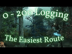 New World Logging Route - Brightwood - Level 200 logging made easy!