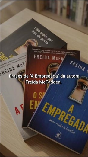 Frases de "A Empregada" da autora Freida McFadden. #booktok #literatura #leitura #frases #ler #livro