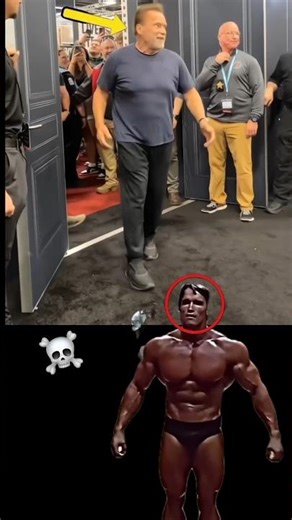 ARNOLD SCHWARZENEGGER 🥶 ENTRY AURA #bodybuilding #shortsfeed #arnold #short #viral #trending #fyp