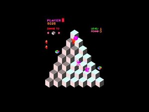 Qbert Level 1 Gameplay