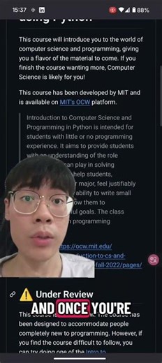 Learn CS...for free! (Learn for free pt.1)