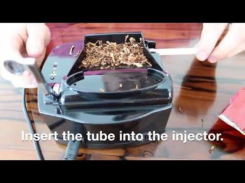 Rolling Cigarette Tubes - How to Use the Rollo Electric Injector