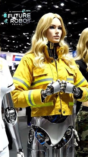 “Future Robots Prank the Crowd! Next-Gen Humanoids in Action 🤖🇺🇸”