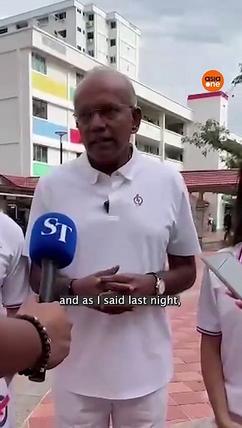 GE2025: 'This is the strongest mandate I've seen,' Shanmugam says after victory in Nee Soon GRC