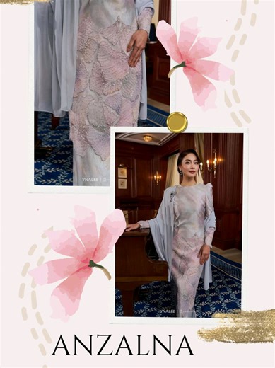 nama baju Anzalna for YNALEE. baju ni inspired wedding dress masa Anzalna kahwin. lawa ke. she also approved the design! berkenan? meh sembang tepi cpt2. 😊 #ynalee #ynaleeraya2026 #ynaleeprimadonaraya #ynaleecapsuleraya