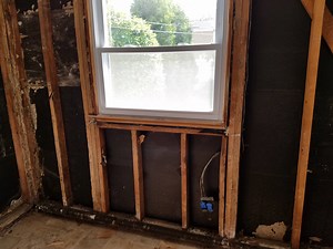 Replacing portions of bottom plate