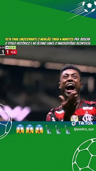 RETA FINAL EMOCIONANTE O MENGÃO TINHA 4 MINUTOS PRA BUSCAR O TITULO HISTÓRICO E NO ÚLTIMO LANCE O INACREDITÁVEL ACONTECEU! #esporteviral #desafios11 #atleticomgxflamengo #brasileirão2025 #esporte .