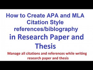 APA and MLA reference citation style generator | Web of Science uses APA citation style