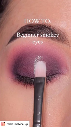 ✨Here’s a beginner-friendly Smokey tutorial for everyone just getting started! 🥹Follow me for more beginner tutorials 🫶 Credit: @make_malvina_up Products you need to get the look: @whatsupbeauty dragon eye eyeshadow palette @colourpopcosmetics ‘amethyst hour’ crème gel liner (‘MALVINA5’ $5 off on $25 orders)’ @sheglam_official complexion pro long lasting breathable matte foundation ‘nude’, love dive at first sight moisturizing primer, live to roam get going cream eyeliner ‘jet set’, like magic