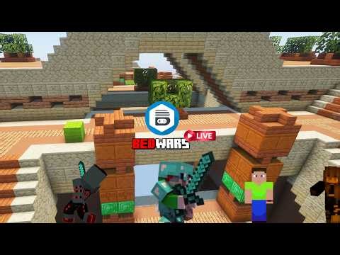 ⚠ Esti Blocksmc Bedwars játszmák! Blocksmc Live! w/ Vivien07;@nrb82; @BotiPozsonyi⚠