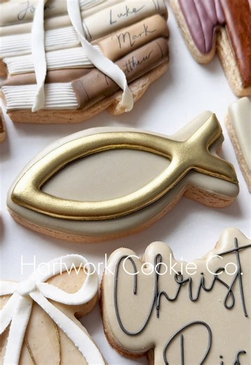 Ichthys Jesus Fish Cookie Cutter - Symbol of Faith