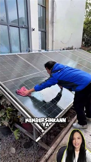 Cara Baru Membersihkan Panel Surya